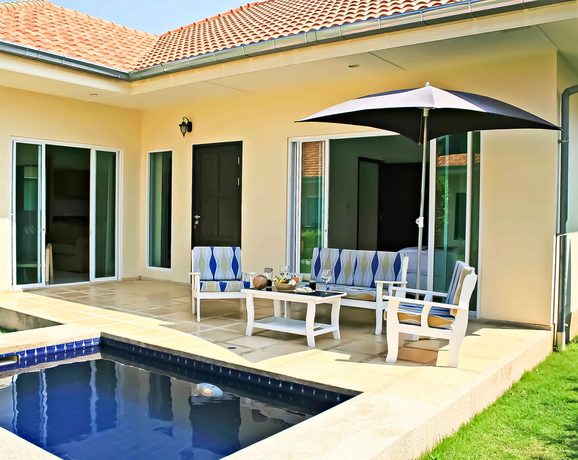 Garden Hills Villa Resort Cha-Am Bagian luar foto